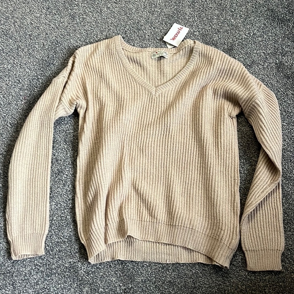 V-neck sweater